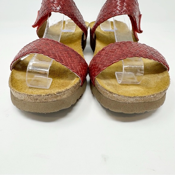 Naot Braided Leather Sandals - Picture 2 of 8